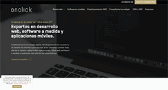 Desktop Screenshot of on-click.es